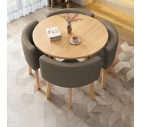 ZYSKABQ Tavolo da pranzo moderno da cucina set per 4 con sedie tavolo da bar per colazione piccolo e sedia set per mobili per ufficio o sala conferenze semplici Octopus feet