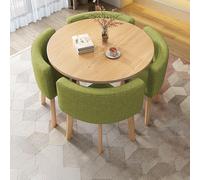 ZYSKABQ Tavolo da pranzo moderno da cucina set per 4 con sedie tavolo da bar per colazione piccolo e sedia set per mobili per ufficio o sala conferenze semplici Octopus feet