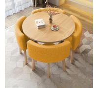 ZYSKABQ Tavolo da pranzo moderno da cucina set per 4 con sedie tavolo da bar per colazione piccolo e sedia set per mobili per ufficio o sala conferenze semplici Octopus feet