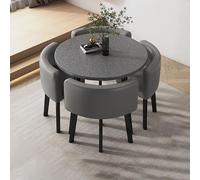 ZYSKABQ Tavolo da pranzo moderno da cucina set per 4 con sedie tavolo da bar per colazione piccolo e sedia set per mobili per ufficio o sala conferenze semplici Octopus feet