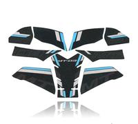 ZYSM Protezione Laterale Per Serbatoio Carburante Per Motocicletta Per MT 03 MT-03 Adesivi Protettivi Decal Gas Knee Grip Traction Pad Adesivi serbatoio(Colore 1)