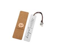 Zysta Segnalibro Compleanno Personalizzato Nome e Fiore di Nascita Segnalibro Personalizzabile Iniziali Incisione per Studente Maestra Segnalibro Particolare Regalo Compleanno (Albero della Vita)