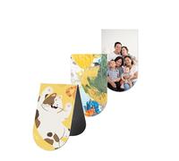 Zysta Segnalibro Magnetico Personalizzato con Foto Immagine per Studenti Alunni Clip Segna Libro Personalizzabile con la tua Foto Segnalibro Particolare Divertento Regalo Insegnante Maestro (4cm)