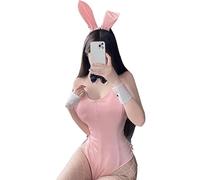 ZYTC Sexy Bunny Anime Roleplay Lingerie Bunny Costume Ragazza Vestito Senpai Cosplay Coniglio Vestito Carino Orecchie