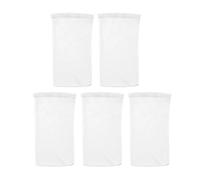 ZythrXLate Borsa per pulitore piscina 5-50PCS Calzini for skimmer for piscina Pulisce detriti e foglie Cestini Filtri Borsa a rete for acquario Piscina rotonda Accesso al filtro a(50PCS)