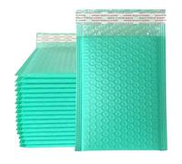 ZythrXLate Busta per imballaggio autosigillante Buste imbottite da 50 pezzi Imballaggi autosigillanti Forniture for piccole imprese a bolle d'aria Borse postali(Blue 50pcs,15 * 20cm)