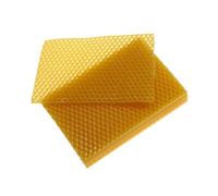 ZythrXLate Fogli Cera d'api 10 pz Strumenti di Apicoltura Fogli Cera D'api Candela Che Fa Mestiere Kit Fai da Te Candele al Miele Creatore Pieno A Nido d'Ape(I Bee)
