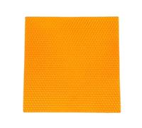 ZythrXLate Fogli Cera d'api Fogli di Cera Colorata Conici d'api arrotolati a Mano, Materiale for Candele for Realizzare aromatiche, Pura for Kit Fai da Te(Orange)