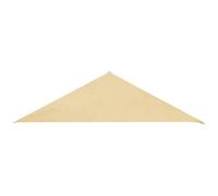 ZythrXLate Vela da Sole Triangolare Vele Parasole Giallo Mais, Vela Super, Triangolare Anti-invecchiamento di Grandi Dimensioni for Prati e Piscine per terrazzo Giardino Piscina Ombra