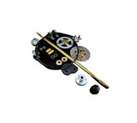 ZyuAip Kit ASSE Posteriore da 740 mm, Freno, Disco rotore, pignone Catena T8F, Gruppo Freno, Cilindro Principale for Quad ATV da 50, 70 e 90 CC(50mm)
