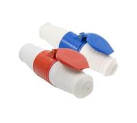 ZYUIOTHJK Presa Industriale Impermeabile 3 Core 4 Core 5 Core Foro 16A connettore Presa Aeronautica(3 Core Blue)