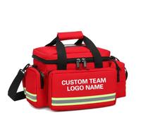 ZYWEHC Borsa di Emergenza Impermeabile Personalizzata Borsa A Tracolla Riflettente Borsa A Tracolla di Emergenza Stampa Il Logo del Nome della Squadra per Paramedici