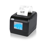 ZYWELL Stampante termica per ricevute, stampante Pos ZY908, termica diretta da 80 mm, porta USB, supporto Windows/Mac/Android