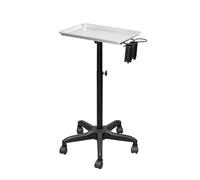ZYWMZJ Carrello con ruote in alluminio - Carrello da salone regolabile for tatuaggi, parrucchieri, centri benessere e servizi clinici carrello portaoggetti