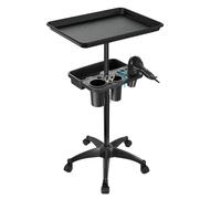 ZYWMZJ Carrello Con Vassoio Mobile Regolabile - Carrello Multiuso A 3 Livelli For Tatuatori, Parrucchieri, Spa, Uso Medico carrello portaoggetti
