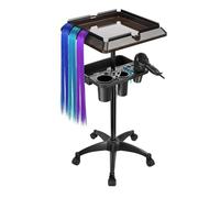 ZYWMZJ Carrello Da Salone Regolabile - Carrello Multiuso In Alluminio Leggero For Tatuaggi, Parrucchieri, Spa, Strumenti Medici carrello portaoggetti