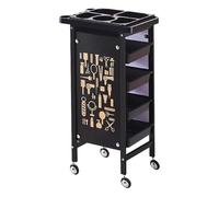 ZYWMZJ Carrello For Salone A 5 Ripiani, Robusto, Con Cassetti E Porta Elettrodomestici - Carrello Mobile Multiuso For Professionisti Di Estetica, Spa E Tatuaggi carrello portaoggetti