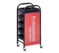 ZYWMZJ Carrello For Salone Di Bellezza Con Cassetto, Supporto For Asciugacapelli, Stazione Portatile For Saloni, Spa E Tatuatori carrello portaoggetti