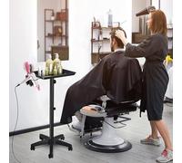 ZYWMZJ Carrello Portaoggetti Regolabile Con Ruote - Carrello Da Salone In Alluminio Di Alta Qualità Con Ruote For Parrucchiere, Tatuaggi, Spa, Clinica carrello portaoggetti