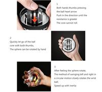 ZYWMZJ Power Ball Ad Avvio Automatico - Trainer LED For Il Polso For Rafforzare Braccia, Mani E Dita
