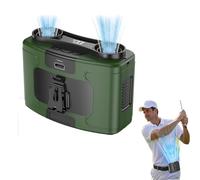 ZYWMZJ Rechargeable Belt Fan - 5 Speeds, 20000mAh, 16000RPM, Dual-Sided Clip On Wearable Fan for Camping, Travel, Jobsite