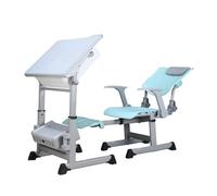 ZYWMZJ Sedia Da Scrivania Multifunzionale Regolabile For Studenti, Tavolo Da Studio Reclinabile For Lezioni Private Scolastiche, Altezza Regolabile Con Funzione Di Stoccaggio