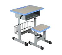 ZYWMZJ Set Scrivania E Sedia Ergonomiche For Bambini Con Spazio Di Archiviazione, Scanalatura For Matite E Ganci: Perfette For Studiare, Fare I Compiti E Progetti Creativi.(C)
