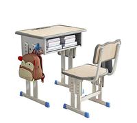 ZYWMZJ Set Scrivania E Sedia Ergonomiche Regolabili For Bambini - Ampio Cassetto Portaoggetti - Ideale For Bambini Dai 3 Ai 18 Anni - Uso Domestico E Scolastico(D)