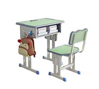 ZYWMZJ Set Scrivania E Sedia Ergonomiche Regolabili For Bambini - Ampio Cassetto Portaoggetti - Ideale For Bambini Dai 3 Ai 18 Anni - Uso Domestico E Scolastico(B)