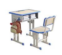 ZYWMZJ Set Scrivania E Sedia Ergonomiche Regolabili For Bambini - Ampio Cassetto Portaoggetti - Ideale For Bambini Dai 3 Ai 18 Anni - Uso Domestico E Scolastico(C)