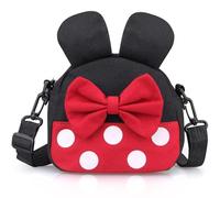 ZYWQ Borsa a tracolla carina per bambine e bambine, mini mouse da viaggio, borsa a tracolla per bambini, mini borsa a tracolla in stile cartone animato