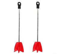 ZYWUOY 2pcs Epoxy Resina Miscelatori, Vernice Mixer Epoxy Resina Pigmento Miscelazione Paddle Trapano Elettrico Attacco