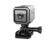 ZYWUOY Action Camera 4K, videocamera portatile per casco a mani libere per ciclismo e viaggi, con montaggio a mano, registrazione di 8 ore, hotspot WiFi