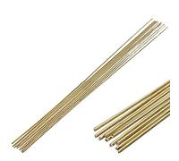 ZYWUOY Bacchette per Saldatura Facili da fondere per brasatura a Filo, Bacchette per Saldatura in Ottone fosforoso a Bassa Temperatura Punto di Fusione 1,6 mm x 250 mm per la Riparazione