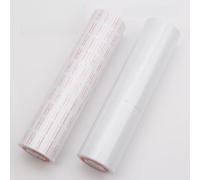 ZYWUOY Carta per etichette per prezzi a fila singola, forte scorta di lastre di rame per etichettatrici MX5500, etichette bianche ad asciugatura rapida per vendita al dettaglio di supermercati