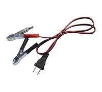 ZYWUOY Cavo di ricarica per batteria generatore da 12 V, clip tipo V per porto per predatore per Honda per generatori inverter champion, 60 cm, rosso nero