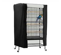 ZYWUOY Copertura universale per gabbia per uccelli, copertura oscurante per gabbia per uccelli, resistente, traspirante, lavabile, protezione solare, 80 x 54 x 120 cm