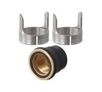 ZYWUOY Kit di ricambio per taglio al plasma per Harbor per Freight IPT-60 e PT60, set da 3 pezzi con tappo di fissaggio e guide distanziali a doppia punta