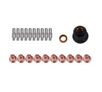 ZYWUOY Kit per torcia al plasma per IPT-60, set da 22 pezzi con elettrodi ugelli a spirale per anello e cappuccio protettivo, compatibile con S45 CUT55 PT-40 PT-60 PTM-60