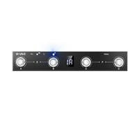 ZYWUOY M-VAVE Chocolate per controller MIDI Footswitch, pedale ricaricabile a 4 pulsanti con USB per il controllo delle app SMART, design portatile in metallo per pagina per TURNER