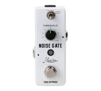 ZYWUOY Pedale Noise Gate per chitarra, 2 modalità di soppressione del rumore con interruttore rigido/morbido, per chitarra elettrica, struttura in lega di zinco, compatibile con Rowin LEF-319