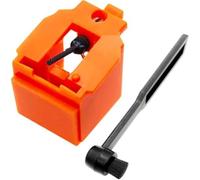 ZYWUOY Pennino per ATN3600, ABS arancione ago con spazzola per Audio-Technica AT-LP60, pezzo di ricambio compatibile
