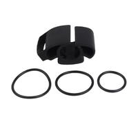 ZYWUOY Supporto per orologio in silicone, supporto elastico per manubrio per Garmin per TomTom, installazione senza attrezzi per barre da 22,2-35 mm