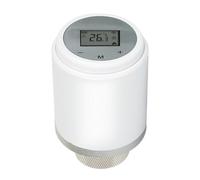 ZYWUOY Zigbee TRV, Tuya Smart Heating Control, Timer programmabile settimanale, gestione remota delle app, risparmio energetico, per gateway Tuya Hub, bianco