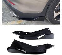 ZYXDMMJH 2 PCS Spoiler per Paraurti Posteriore Auto per VW Fox Latin America 2015-2018 2019 2020 2021 2022 2023 2024, Auto Posteriore Labbro Angolo Splitter Diffusore Spoiler Paraurti,B-Black
