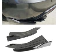ZYXDMMJH 2 PCS Spoiler per Paraurti Posteriore Auto per VW New Beetle Convertible 2005-2008 2009 2010, Auto Posteriore Labbro Angolo Splitter Diffusore Spoiler Paraurti,B-Glossy Black