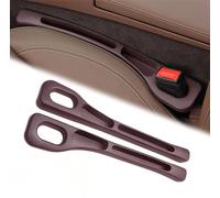 ZYXDMMJH 2 Pezzi Riempitore per Fessure del Sedile Anteriore 'Auto per Renault Twingo III 2014-2019 2020 2021 2022 2023 2024, Vehicle-Mounted Gap Leak-Proof Filling Car Seat Gap Plug,Brown