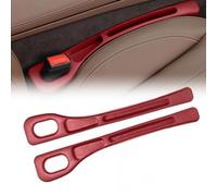 ZYXDMMJH 2 Pezzi Riempitore per Fessure del Sedile Anteriore 'Auto per Renault Twingo III 2014-2019 2020 2021 2022 2023 2024, Vehicle-Mounted Gap Leak-Proof Filling Car Seat Gap Plug,Red