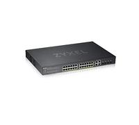 Zyxel GS1920-24HPV2 Gestito Gigabit Ethernet (10/100/1000) Supporto Power over Ethernet (PoE) Nero ( GS192024HPV2-EU0101F )