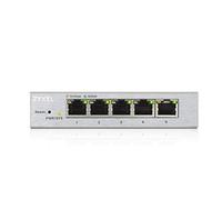 Zyxel 5-Port Gigabit Web Managed Switch, Porte Ethernet, Senza Ventole, garanzia limitata a vita [GS1200-5]